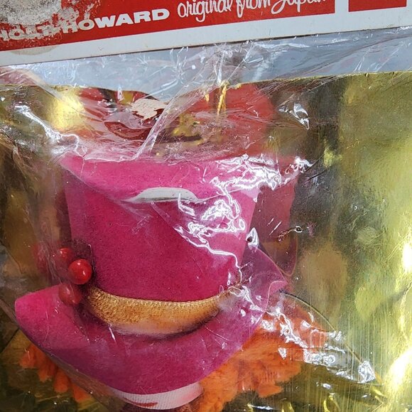 Vintage NOS Holt Howard Angel Christmas Ornament Top Hat Japan City of Paris HTF - Picture 2 of 6